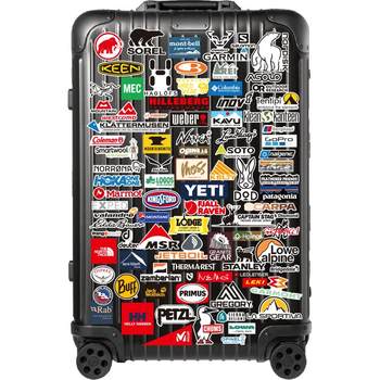 Outdoor open camp sports bear sticker car skate guitar guitar