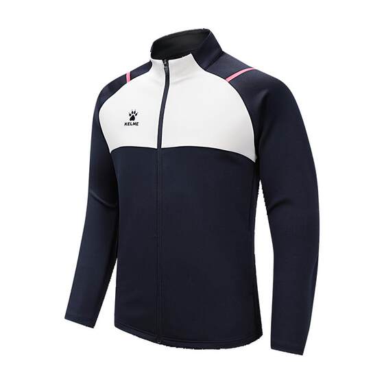 Kelme Karmei sports coat Men's spring and autumn new knitted children's football training clothes running top
