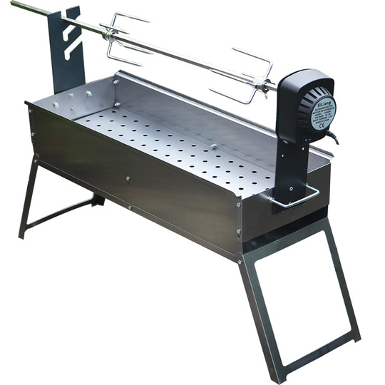 ポータブルBBQグリル チャコールラック アウトドア ピクニック