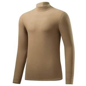 Jianyun wool silk half-high neck bottoming shirt men's long-sleeved T-shirt thickened inner layer Developer heat warm top winter