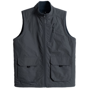 
Middle-aged daddy with velvet cotton vest in autumn and winter men loose warm middle-aged and elderly vests for elderly grandfather winter clothes shoulders