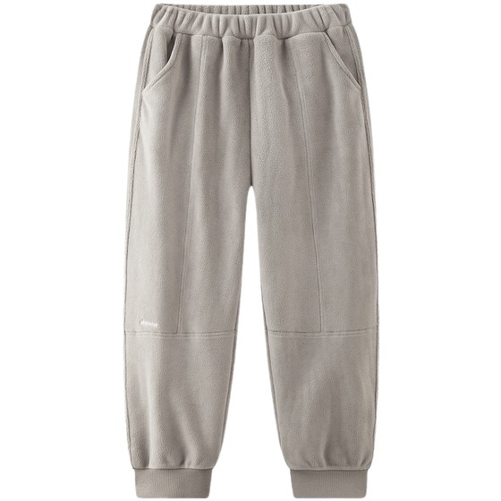 
[Warmth Storage] MQD Children's Clothing Boys' Velvet Sports Pants 2025 Winter New Children's Warm Leggings Casual Pants