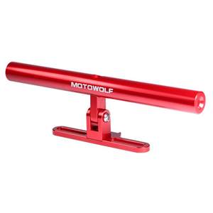 
摩多狼骑士扩展支架摩托车手机支架仪表延伸杆拓展杆机车改装配件
