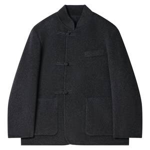 
Double-sided wool jacket for men short autumn and winter casual warm tops for non-cashmere coat wool coat for men