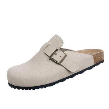 Foreign trade retro thick bottom Berken shoe round head women's shoes wholesale
