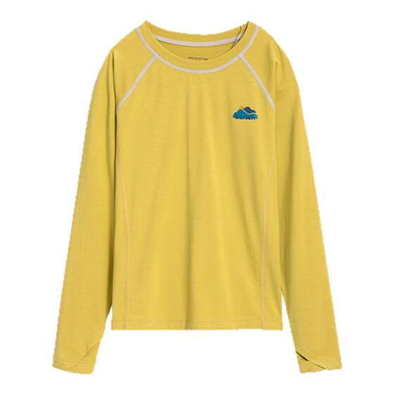 
[Mint Cool T-Series] Uncle Cotton Boys' Round Neck Long Sleeve T-Shirt Girls Spring and Autumn Raglan Sleeve Printed Long T