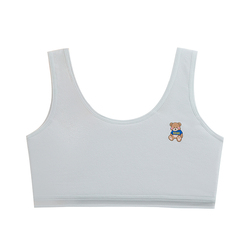Girls' Underwear For Primary School Students In The First And Second Stages Of Development, 10-12-14 Years Old, Anti-bulge Little Vest For Girls