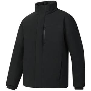 
FILA Official Men's Down Jacket 2025 Winter New Golf Sports Basic Stand Collar Warm Jacket