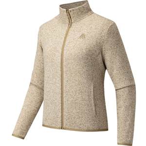 
ANTA Fire Shell Thick Needle Fleece Jacket丨Earth Shell 3.0 Women's Winter New Stand Collar Jacket Liner Top