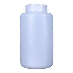 2500ml wide mouth bottle HDPE large diameter plastic