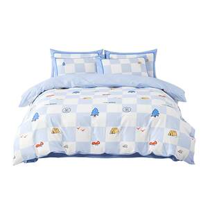 
Mercury Home Textile Infant and Toddler Class A Cotton Three/Four-Piece Set Children's Pure Cotton Antibacterial Kit Quilt Cover Bed Sheets