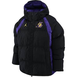 Nike/Nike official genuine Los Angeles Lakers NBA men's warm cotton jacket DR2445-010
