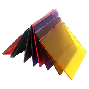 
Photographic and video color filter SLR camera filter square gradient mirror Insert filter medium gray light reduction mirror