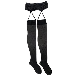 SK Mandarin duck dot stockings for women in summer romantic suspenders integrated black stockings sexy over-knee socks polka dot stockings
