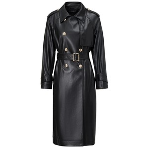 
[Same style as Jin Chen] FF Like Jacket 2025 Spring and Summer Women's Long Windbreaker Temperament Cool and Sassy Motorcycle Slim Commuting