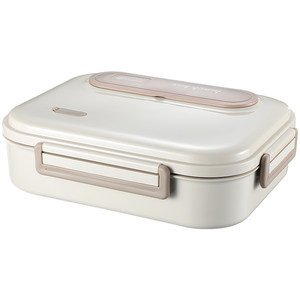 Leakage Student lunch box insulation large -capacity Adult office workers with lid with bento box 304 stainless steel split meals
