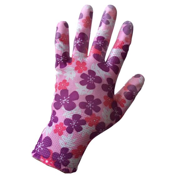 
Latex thin nylon gloves for women PU coated palms and fingers anti-static breathable labor work wear-resistant anti-slip labor protection gloves