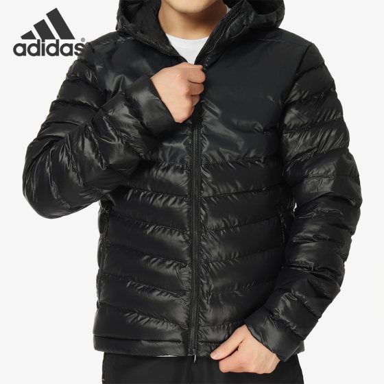 Adidas/阿迪达斯正品新款男子运动服连帽保暖棉衣棉服CZ3973