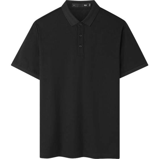 
HLA/Hailan Home Light Business Chic Ageless Short Sleeve POLO25 Spring and Summer New Lapel Deodorant T-shirt Men