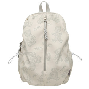 Lightweight cute little bear schoolbag girl traveling and traveling ultra-light waterproof backpack outdoor sports mountain climbing small backpack