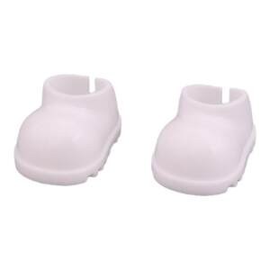 
Mini version of labubu 4.0 shoes 10 cm labubu fourth generation heart code toy accessories accessories rain boots