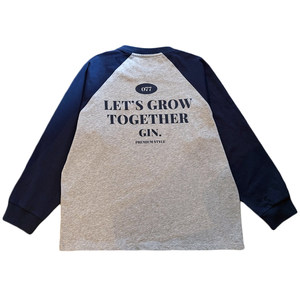 
Kevin's Children's Clothing Spring and Autumn New Product Boys' Korean Style Spliced Sleeve Alphabet Children's Long Sleeve T-shirt