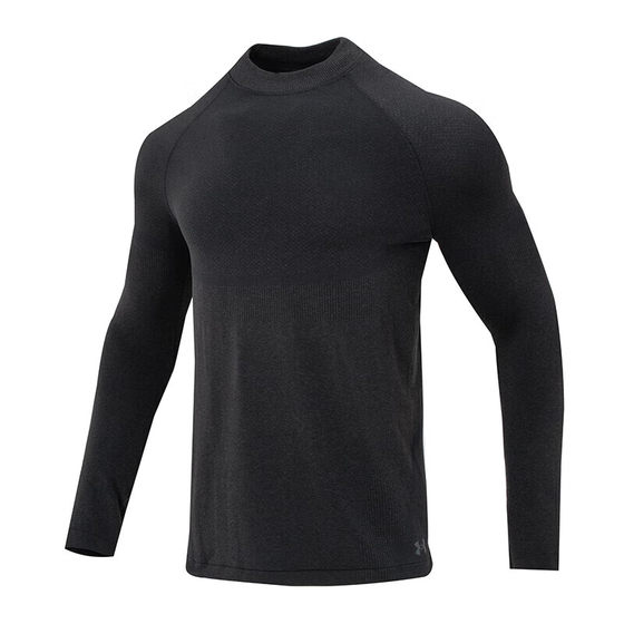 
UA Under Armour Long Sleeve RUSH Men's High Neck Training Sports T-shirt Casual Knitted Base Shirt 1379283