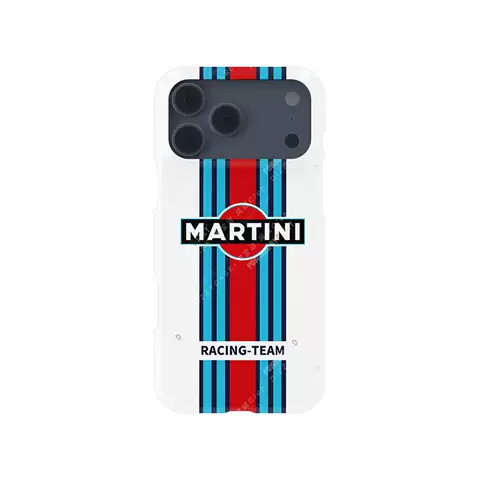 Martini Racing Team Stripe Phone Case for iPhone 17, 16, 15, 14 and 13