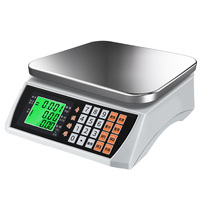 Commercial Electronic Scale - 30kg High-Precision Platform Weighing Scale For Kitchen & Selling Vegetables