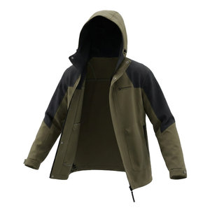 
[Outdoor Down Jacket] Ancient Shark Color Block Jacket Men's Warm Hooded 90 Duck Down Casual Jacket 2026 Winter New