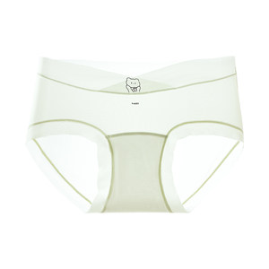 
Maternity panties, seamless ice silk, summer thin, pure cotton crotch, low waist, abdominal support, special shorts for early, middle and late pregnancy