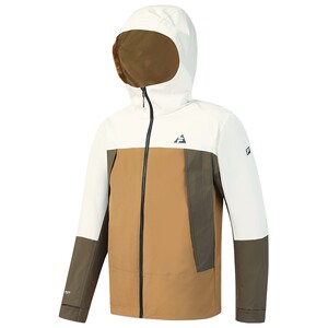 
FILA official men's woven top 2026 spring new outdoor sports comfortable color-blocked hooded jacket