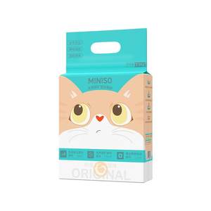 
MINISO Mixed Cat Litter Plant Cat Litter Cat Litter Tofu Mineral Sand Deodorant Dust-Free Shipping