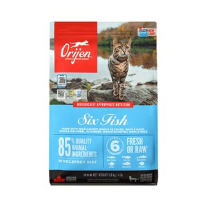 
Desire cat food six types of fish, grain-free chicken new standard imported genuine products for full-stage adult cat staple food