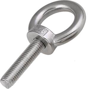 304 stainless steel hoisting ring screw nut lengthening bolt O-shaped ring lifting screw nut M3M5M6M8M24
