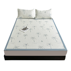 
2025 new iced doodle cool mat Class A mother and baby grade summer super cool bed fittings air conditioning soft mat three-piece set