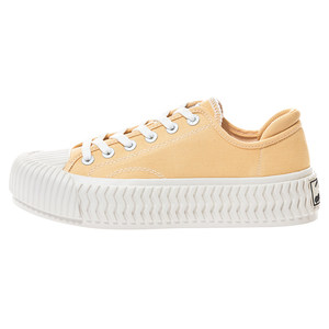 
[Light Food Series] excelsior biscuit shoes, summer women's shoes, yellow sneakers, casual thick-soled canvas shoes