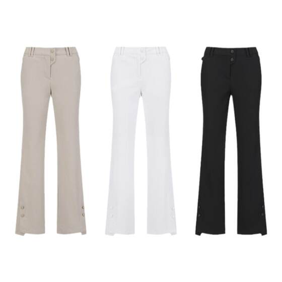 
Summer Korean StANDREWS golf clothing for women's micro-flare trousers sports quick-drying slim fit trousers