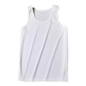 
Genuine white vest men's physical training uniform standard vest men's casual slim quick-drying vest sports running vest