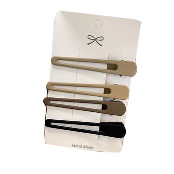 Make -up without trace Sending the side of the bangs clip
