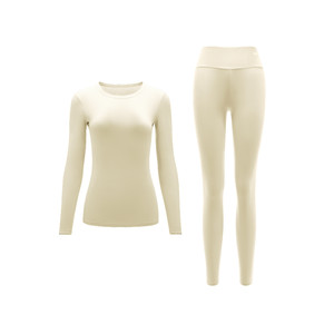 Underbanana skin bottom thermal underwear men and women close-fitting bottoming clothes thin tops skin-friendly couple autumn clothes and trousers