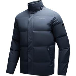 ANTA short four-proof down jacket men's winter stand-up collar windproof warm jacket waterproof duck down cotton jacket