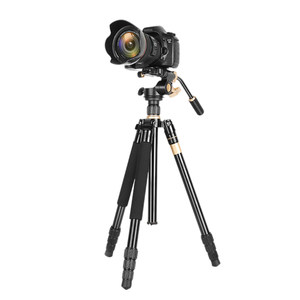 
Lightweight era q222 SLR camera tripod carbon fiber portable travel professional photography micro single top shot tripod mobile phone hydraulic gimbal aluminum alloy monopod