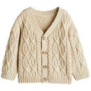 
HM children's clothing baby boy sweater fashionable V-neck jacket sweater 1252734