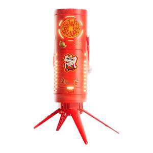 
2026 New New Year Fireworks Sparkle Bubble Machine Internet Celebrity Children's Handheld Fully Automatic Fireworks Blowing Knot Wedding Toy