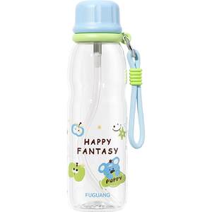 
Fuguang Summer Water Cup Children's Male and Female Student Water Bottle Large Capacity Tritan Sports Straw Cup for School