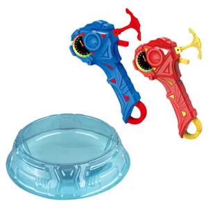 
Magnetic combined war top children's toy upgraded alloy light battle magic rotating top toy for children and boys