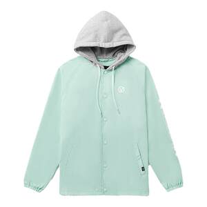 VANS LOGO Printing Men and Women Black and White Green Printing Jacket VN0A489TBLK/89TWHT/89Tv60
