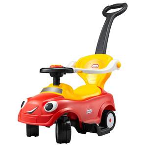 
Zhilebao children's twisting car can be pushed by hand 1-3 years old anti-rolling universal wheel baby slid and slid Niu Niu children's car