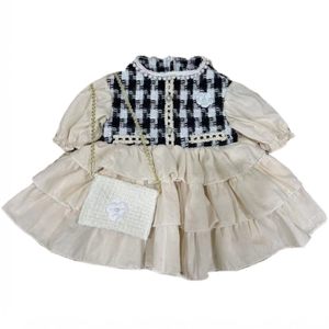 (Summer special offer clearance) 55cm rebirth doll clothes girl Lolita dress baby princess skirt